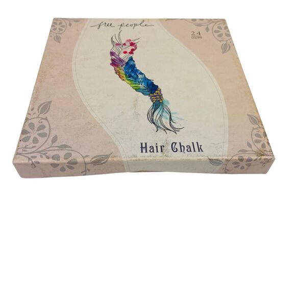 Free People Hair Chalk 24 Pastel Sticks Temporary Color NEW Apply Wet / Dry RARE - Picture 6 of 6
